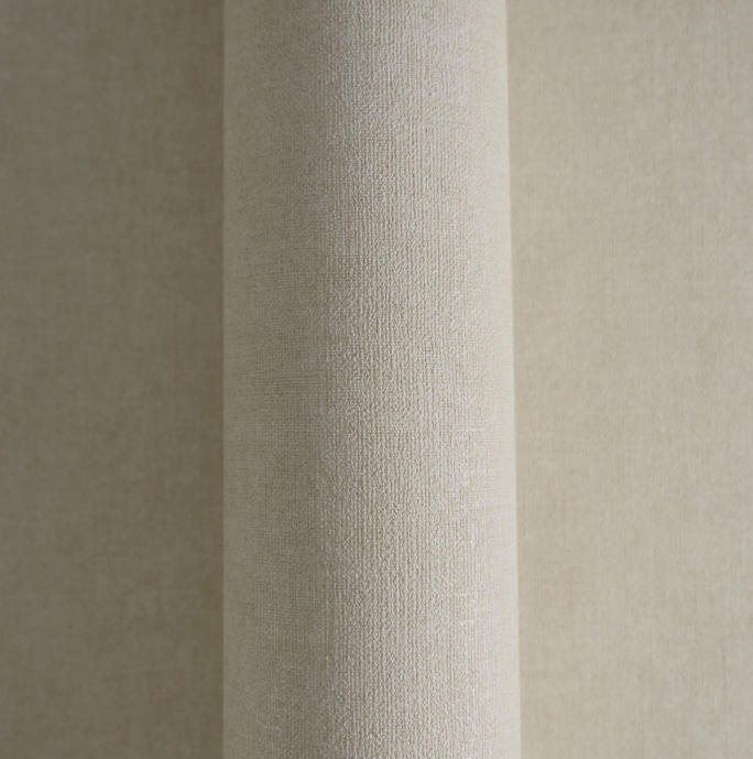 Wallpaper decorative plain col. beige