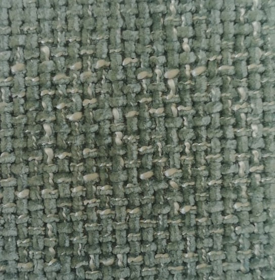 Fabric boucle col. blue ( single width)