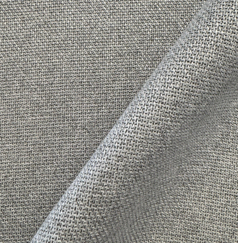 Plain fabric col. grey ( single width)