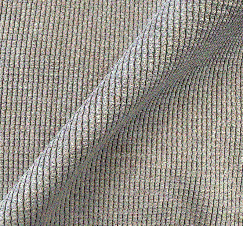 Fabric striped design col. greige (single width)