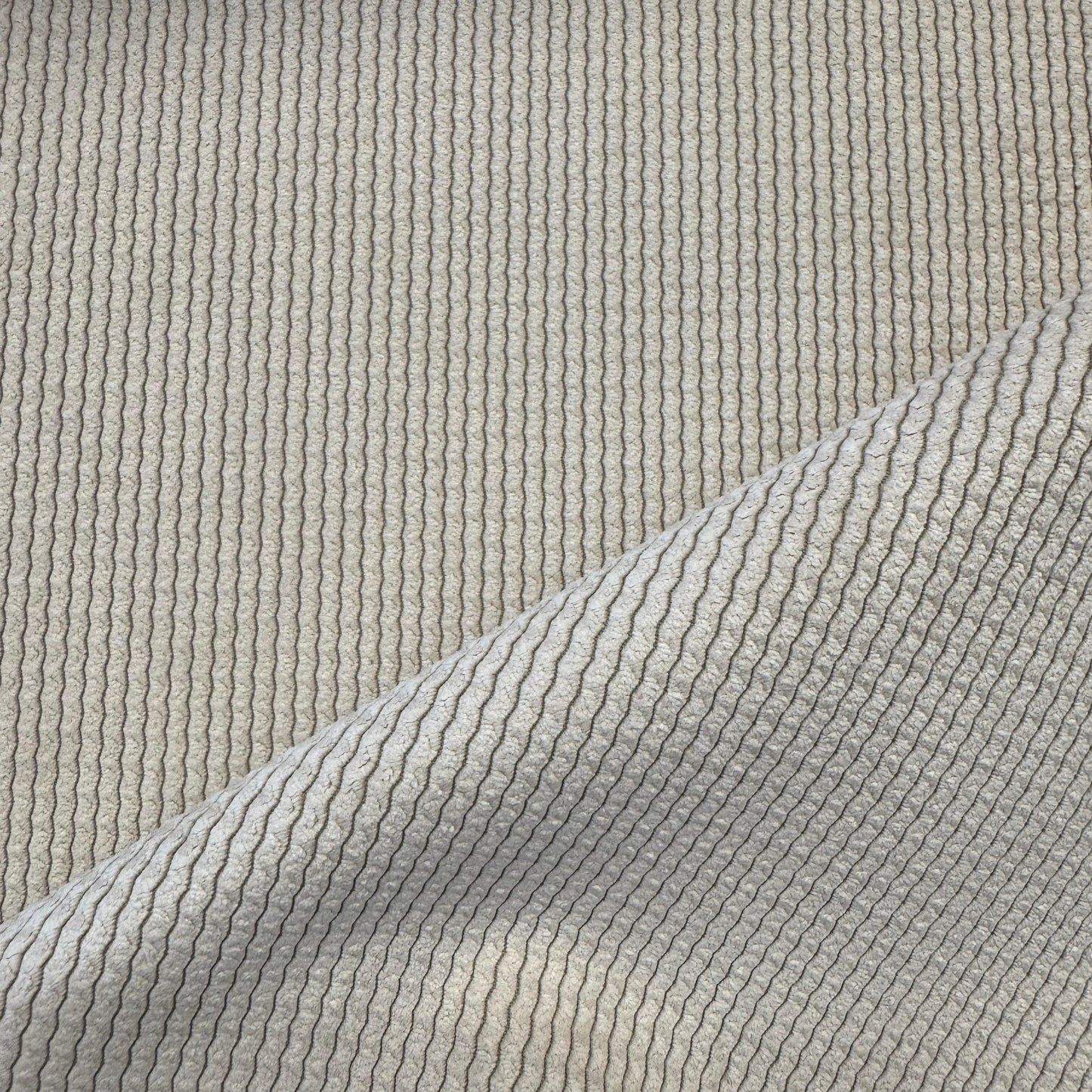 Fabric striped design col. beige (single width)