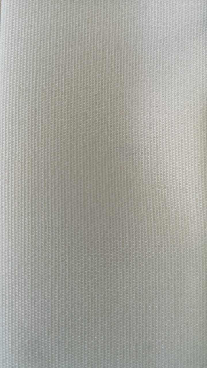 Outdoor Fabric plain col.white (single width)