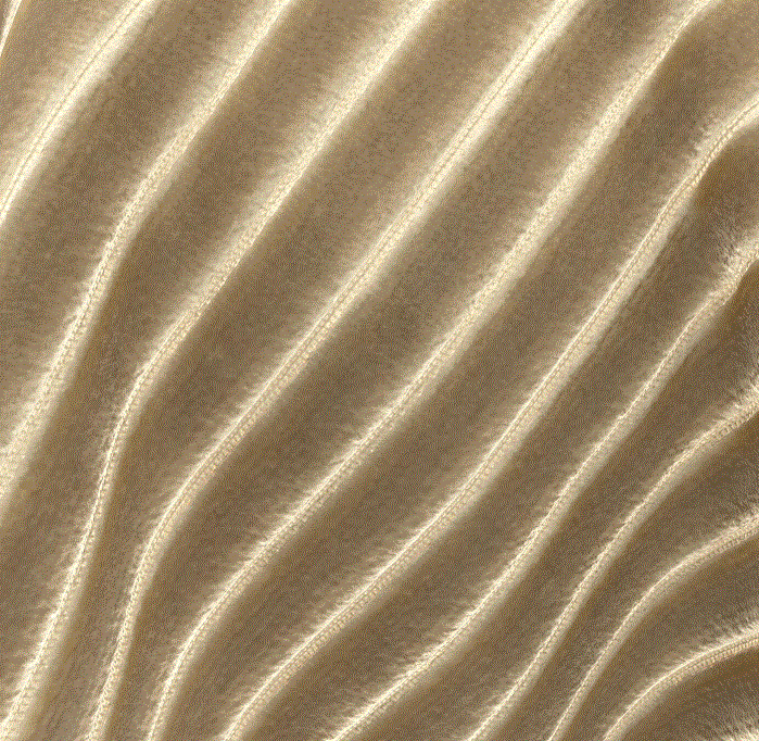 (FR) Fabric velvet striped design col. beige ( FiberGuard) (single width)
