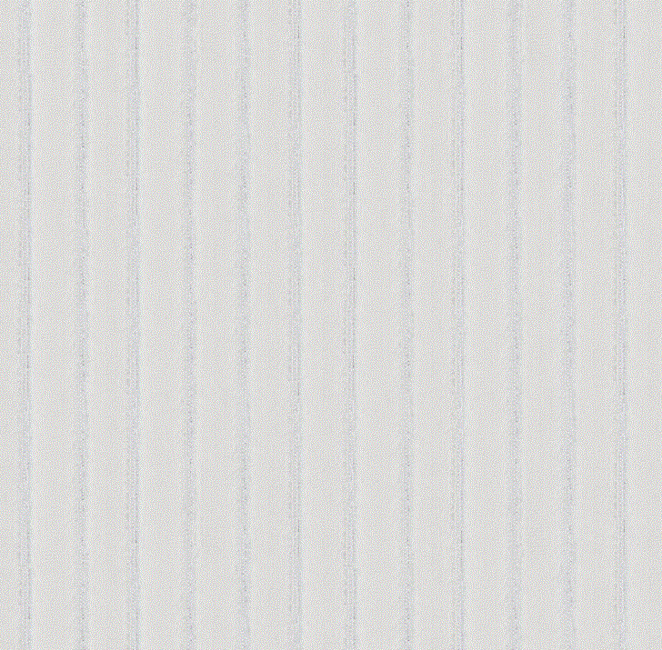 (FR) Fabric velvet striped design col. white ( FiberGuard) (single width)