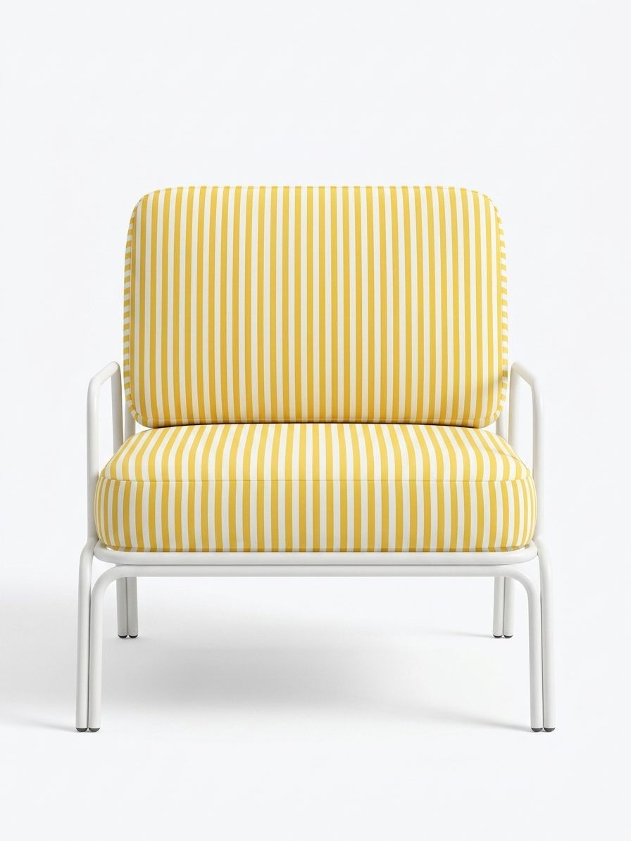 OUTDOOR ONE SEAT/WHITE (FABRIC NEEDED 2 M) KARIM CHAAYA