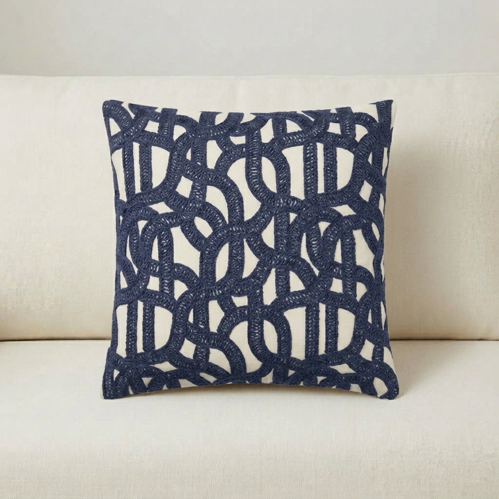 CUSHION 45X45 FABRIC: RIV008(0.5M)