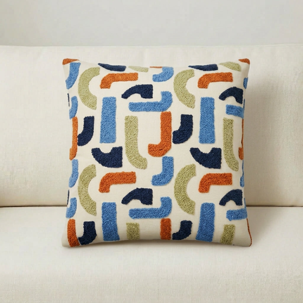 CUSHION 45X45 FABRIC: RIV011(0.5M)