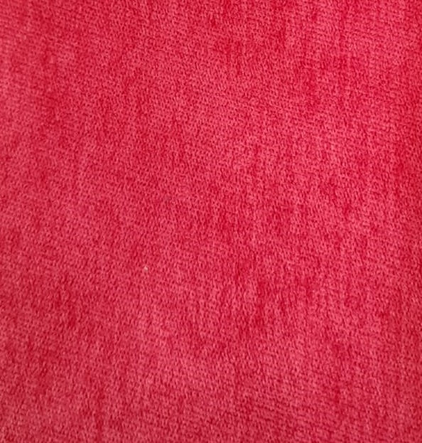 Plain fabric col. red (single width)