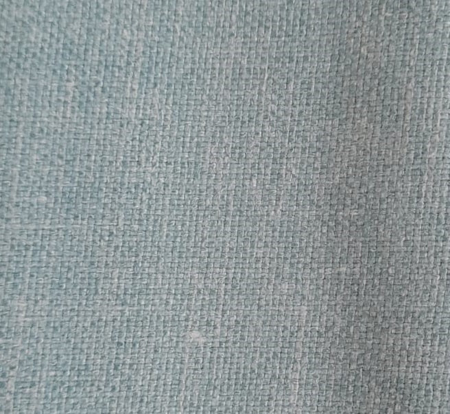 Plain fabric col. light blue ( single width)