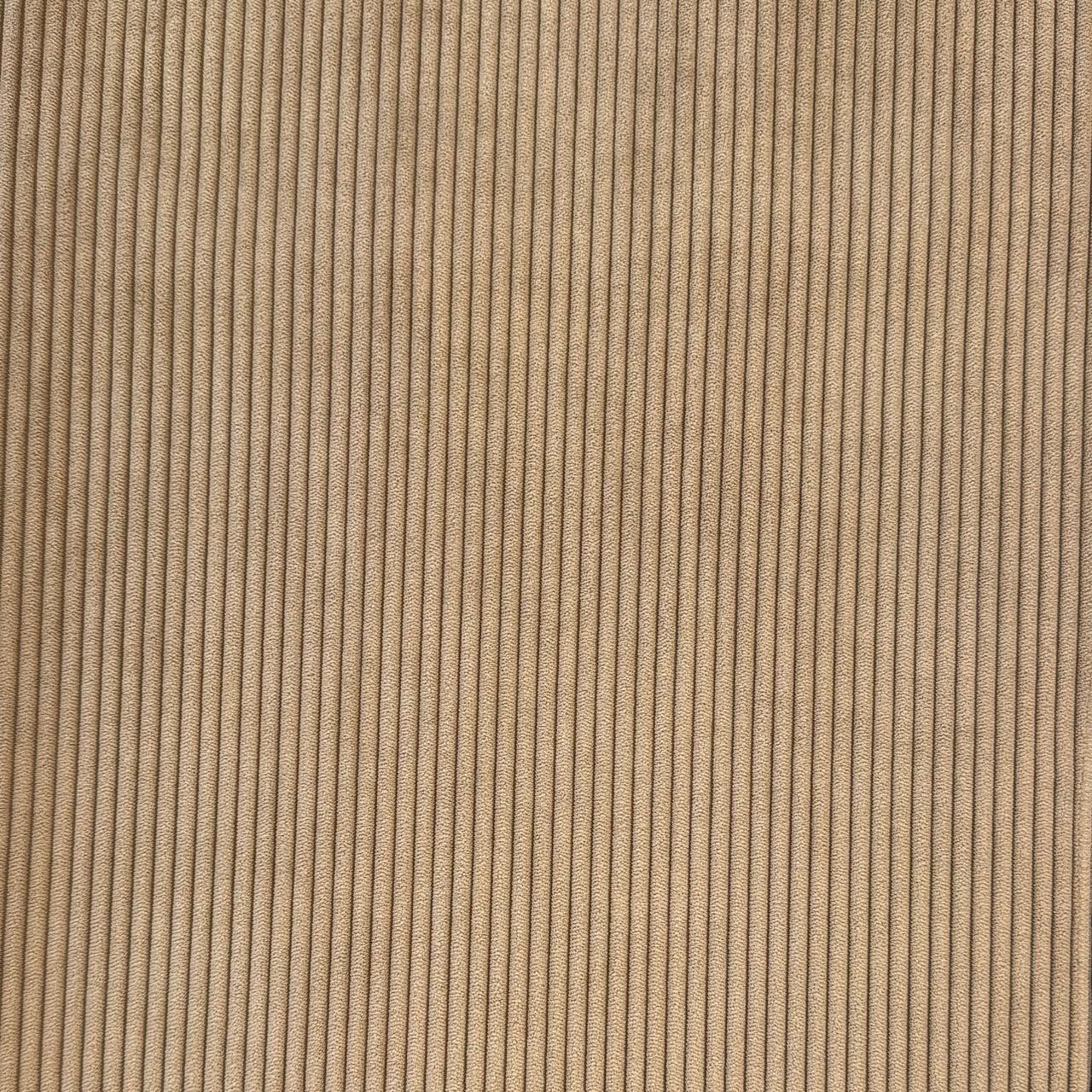 Fabric stripes design col.beige dore (single width)