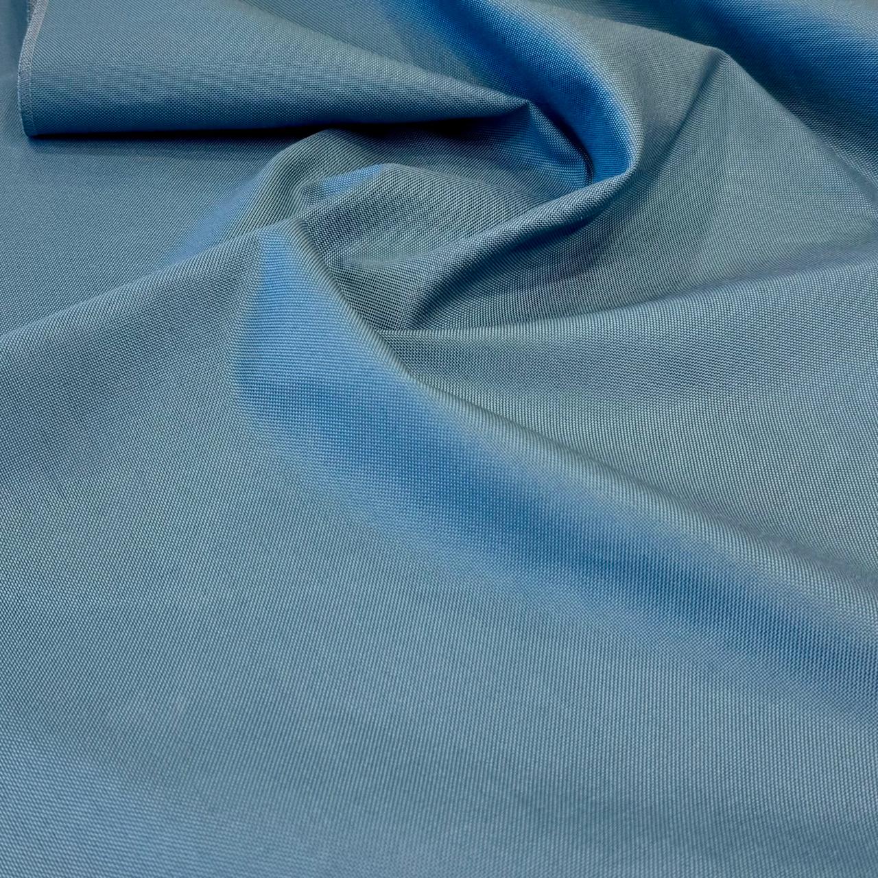 Outdoor fabric plain col. blue (single width)