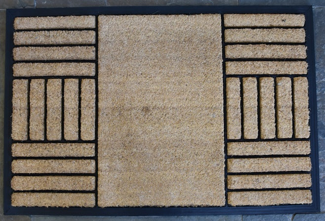 Door mats geometric design