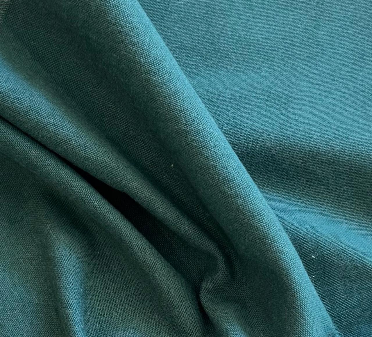 Fabric plain col. green (single width)