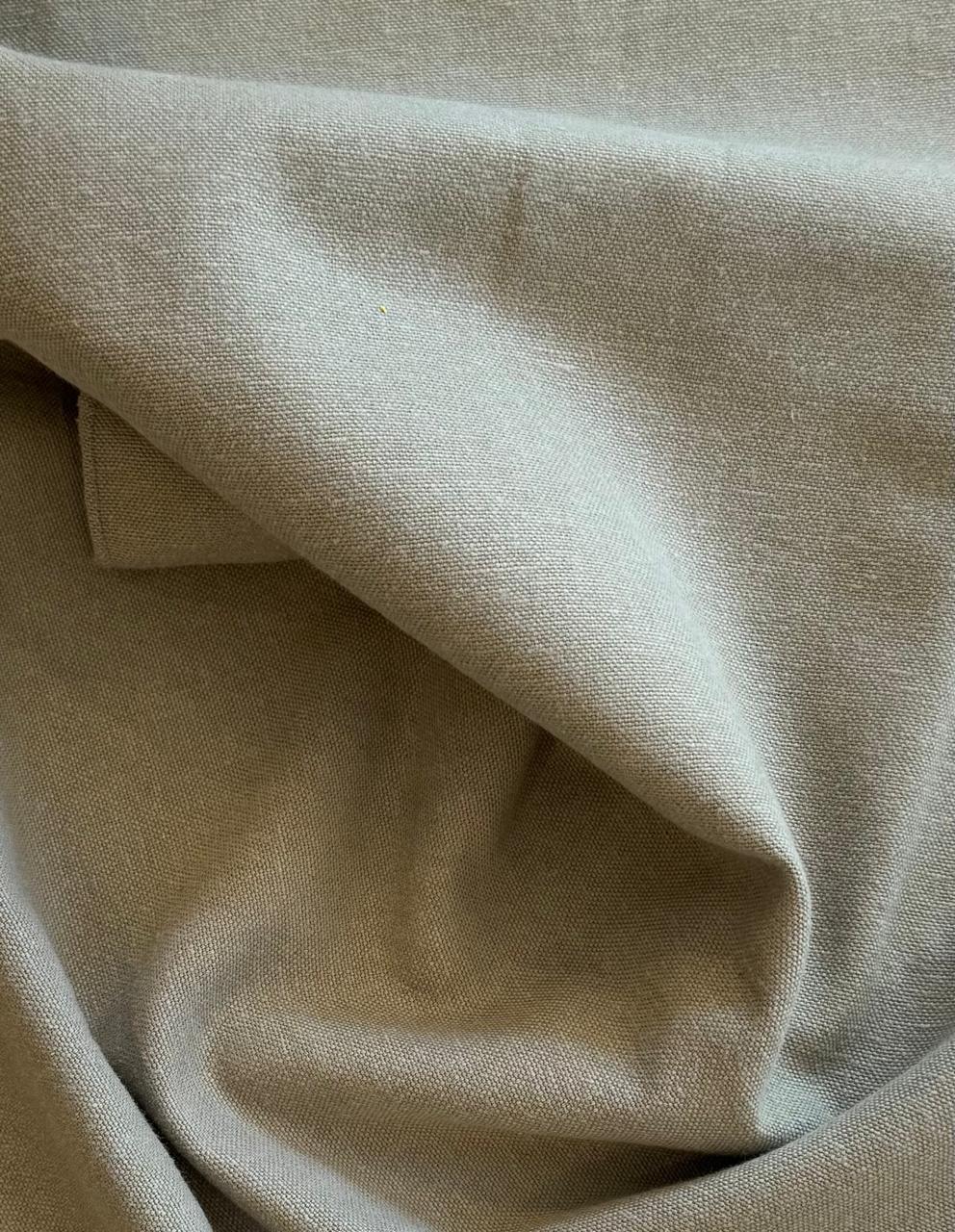 Fabric plain col. green ( single width)