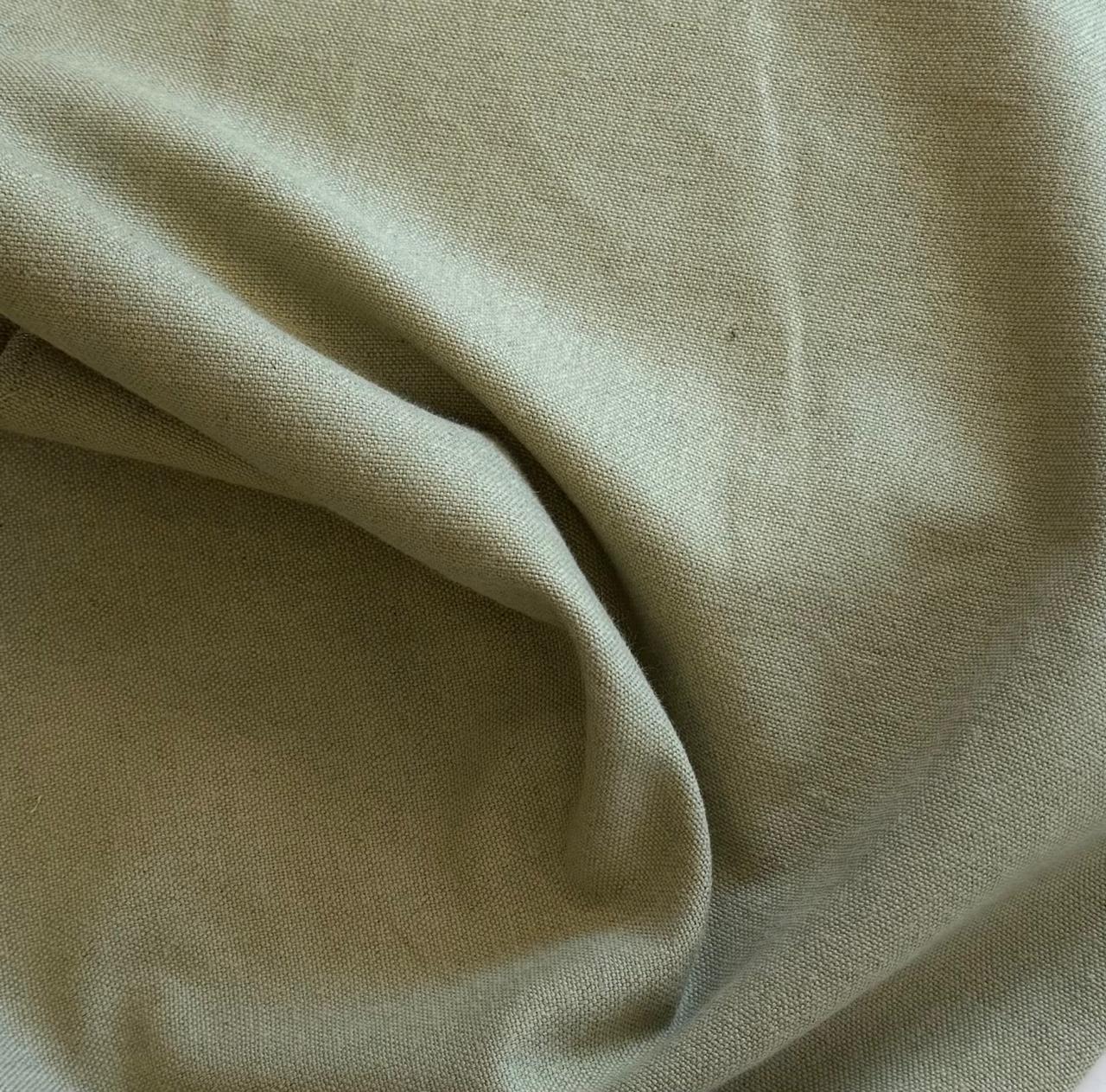 Fabric plain col. green (single width)