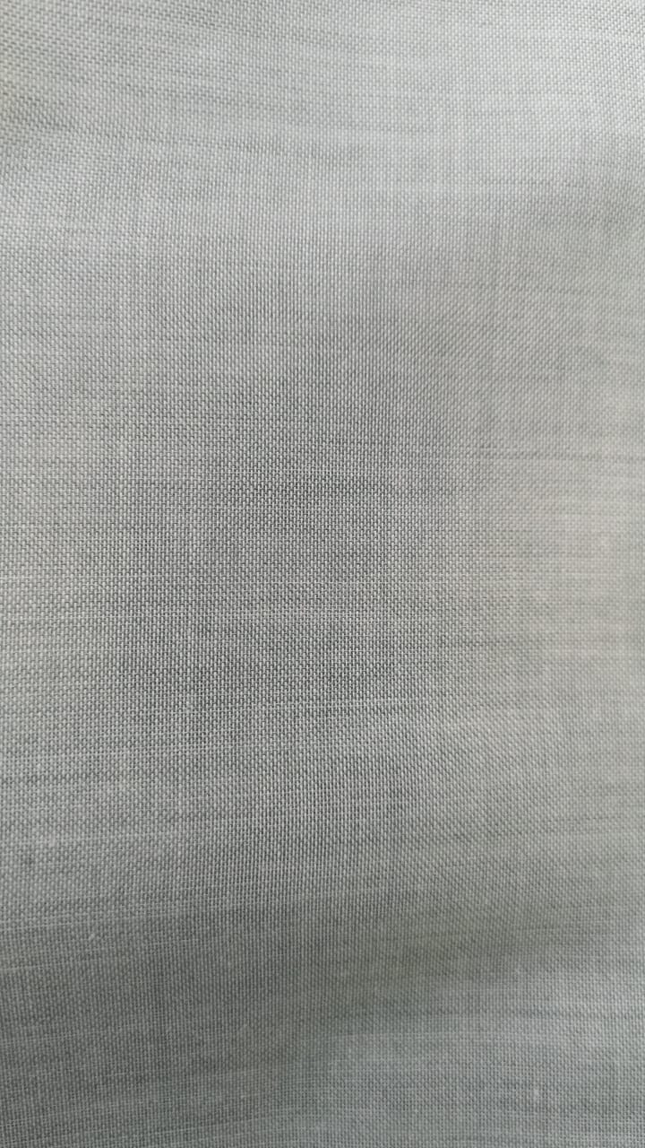 Sheer plain col. green (double width)