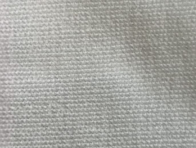 Fabric plain col. white ( double width)