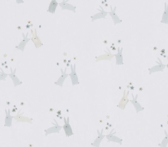 Wallpaper kids mouse design col.grey