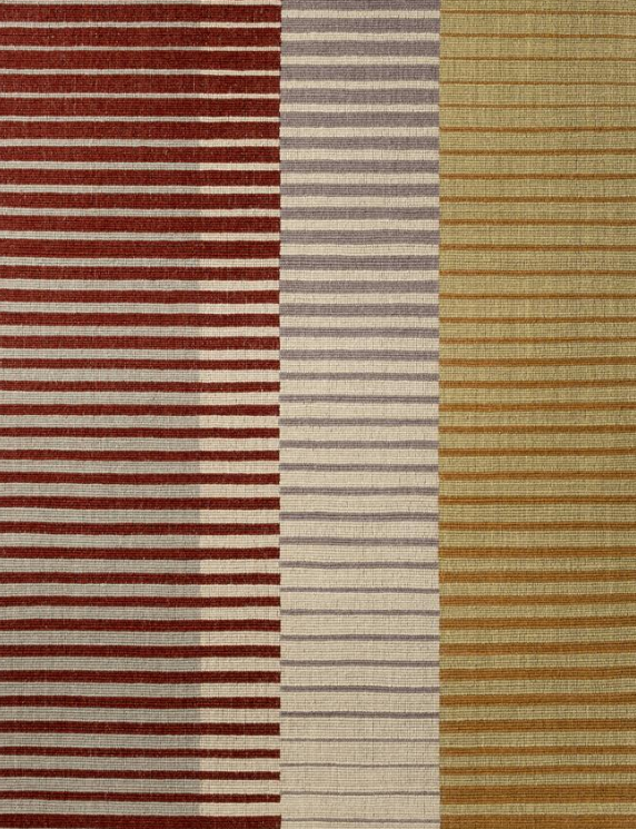 Carpet striped design col. multicolor