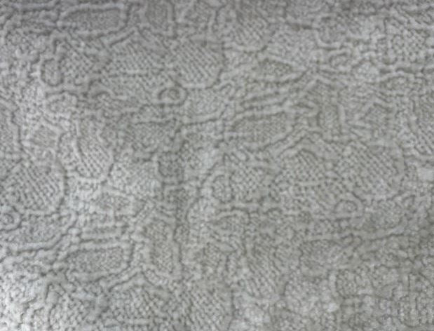 Velvet croco modern design col.beige (single width)