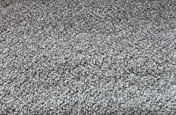 Fabric boucle col. grey (single width)