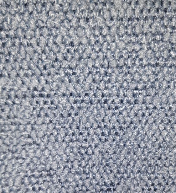 Bubbled fabric col. blue (single width)