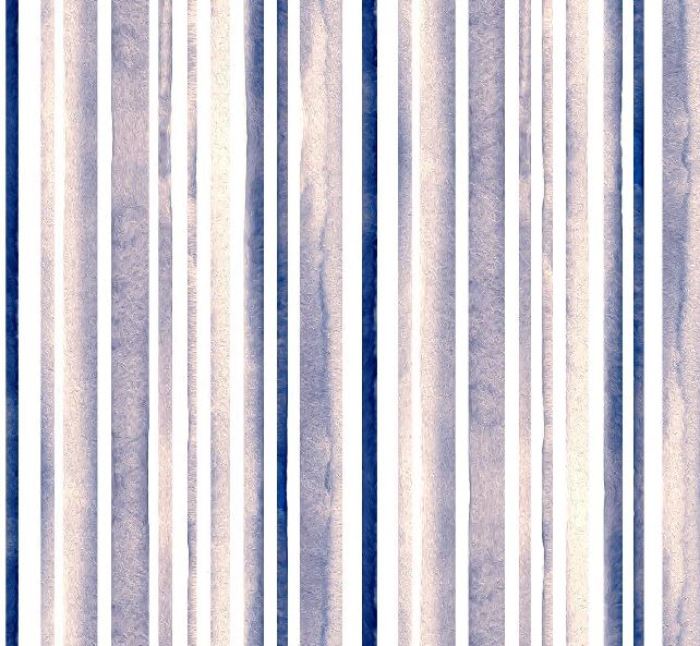 Fabric design col. blue ( single width)