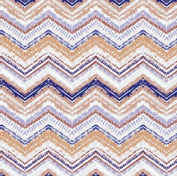 Fabric design col. multicolor ( single width)
