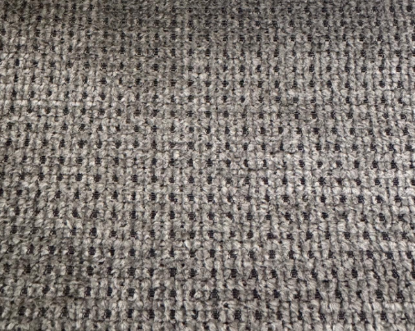 Fabric plain col. dark brown (single width)