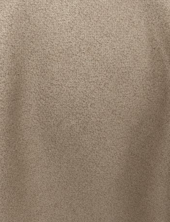 (FR)Plain velvet col.beige ( single width)