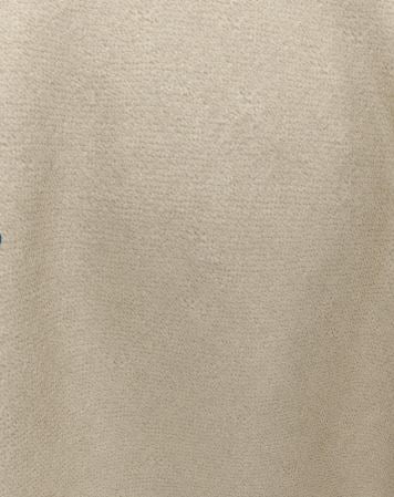 (FR)Plain velvet col.beige ( single width)