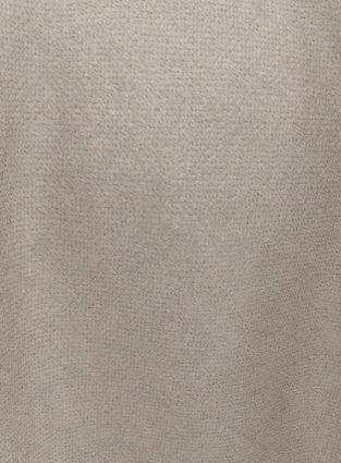 (FR)Plain velvet col. beige ( single width)