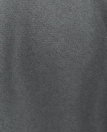 (FR)Plain velvet col.grey (single width)