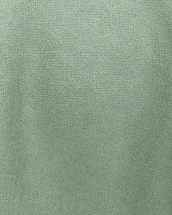 (FR)Plain velvet col.green ( single width)