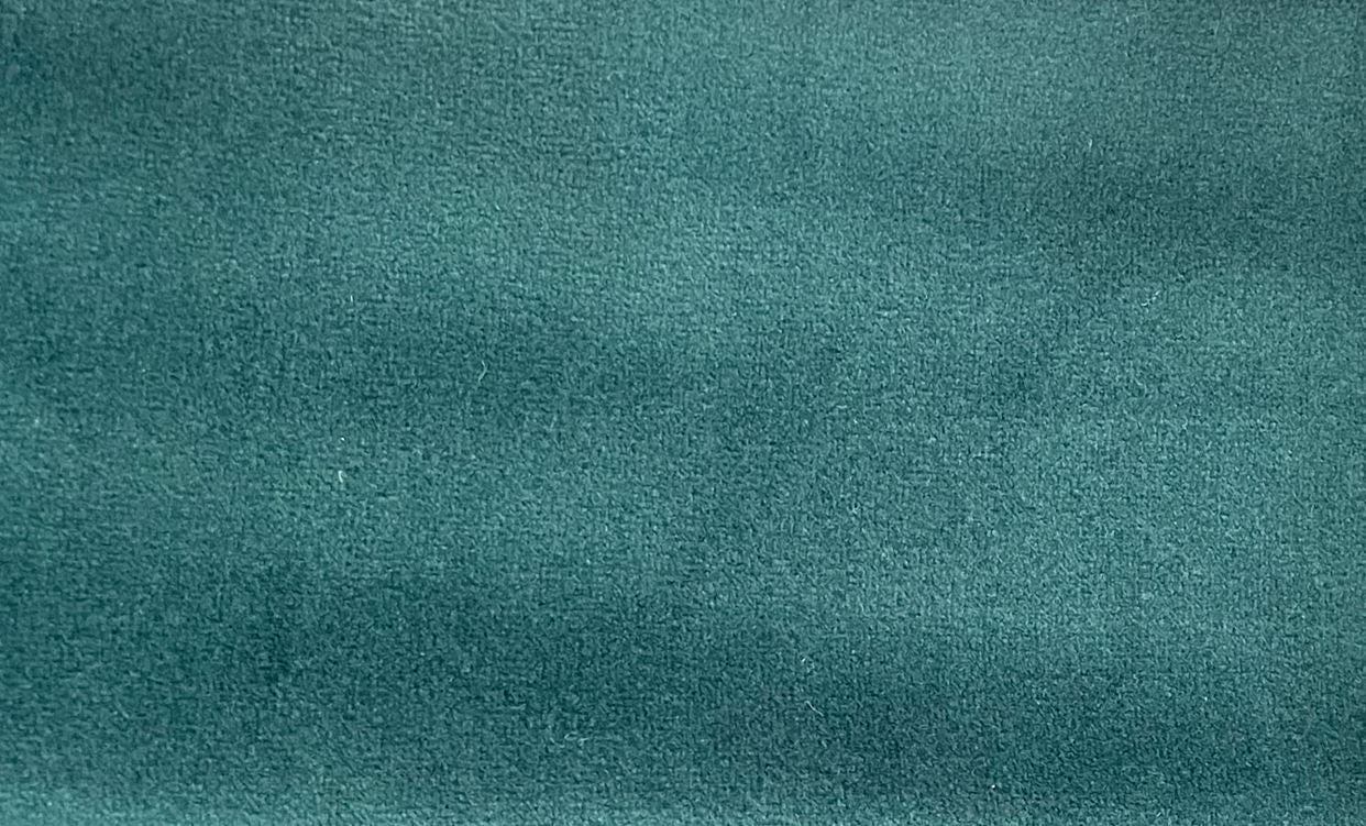 Plain velvet col. green (single width)