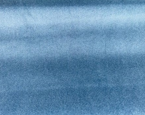 Plain velvet col.blue (single width)