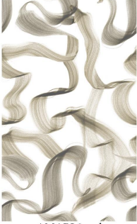 Fabric abstact design col. beige/white (single width)