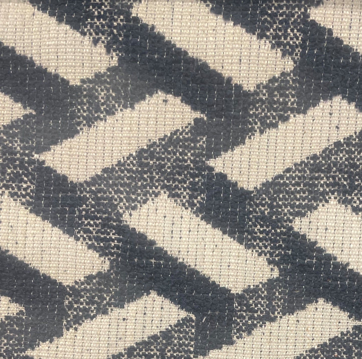Rectangles pattern design col. blue (single width)