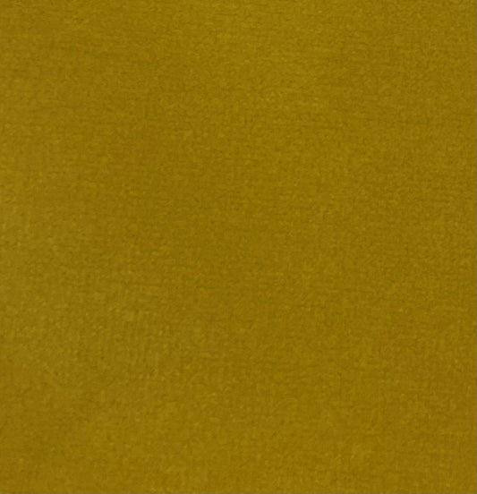 Plain velvet col. yellow (single width)
