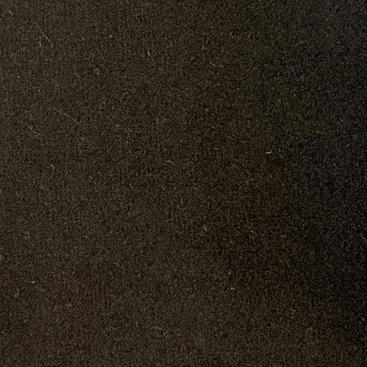 Plain velvet col. black (single width)