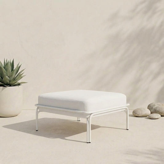 OUTDOOR OTTOMAN 70X70( FABRIC NEEDED 1M)