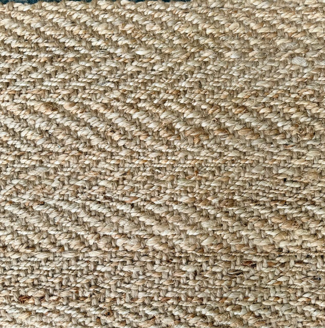 Jute herringbone col.natural (170X240cm) indoor only