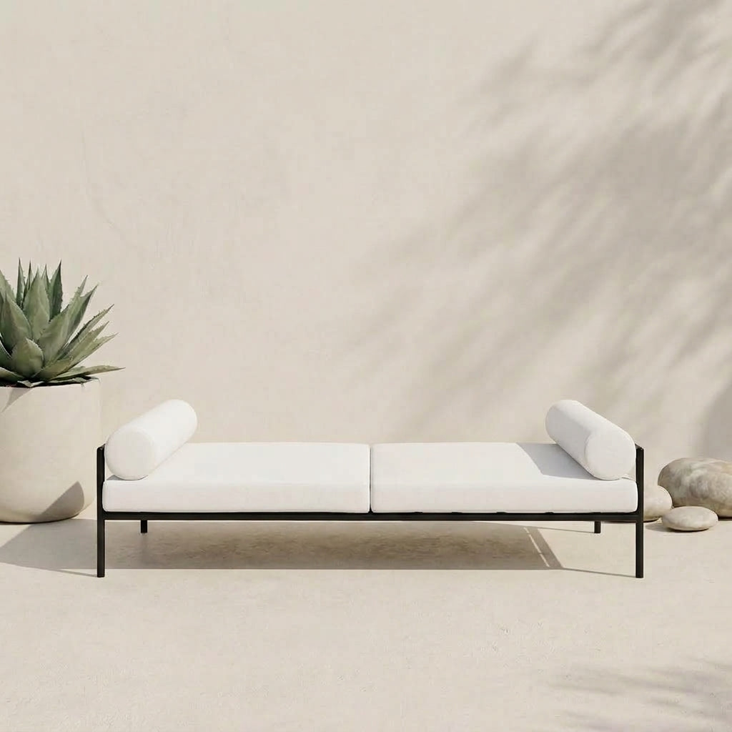 3 SEATED OUTDOOR LOUNGE 240X80CM ( HOM025 7M)