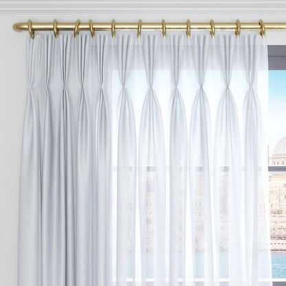 Sheer col. grey ( double width)
