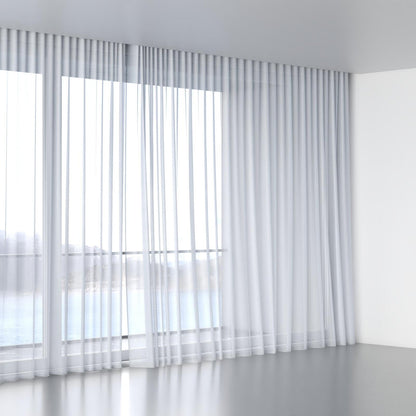 Sheer col. grey ( double width)