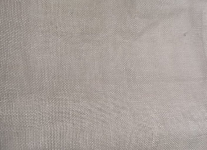 Sheer linen plain col.grey ( double width)