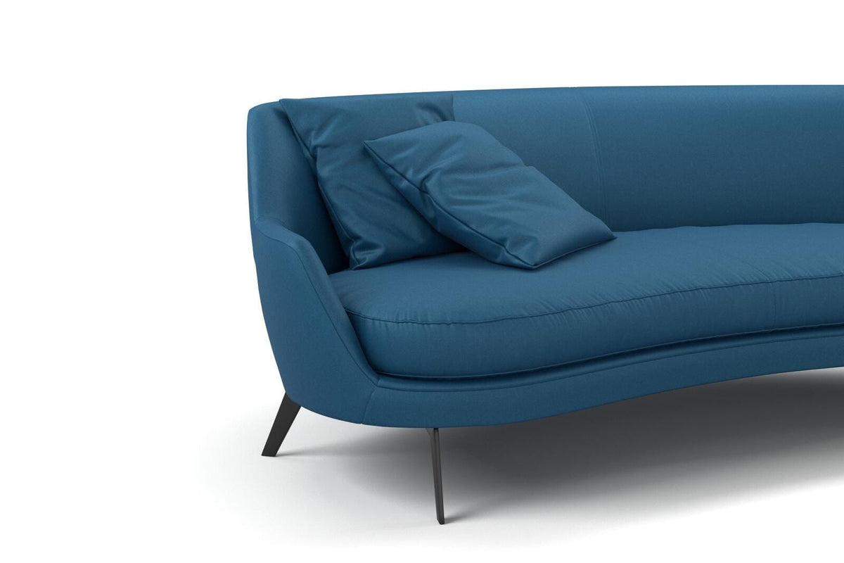 (FR) Plain Velvet col.dark Blue (Fibreguard) (single width)