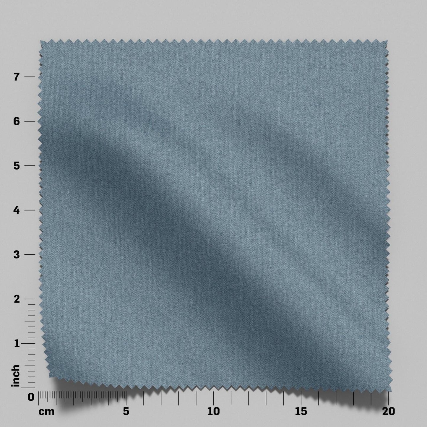 (FR) Plain Velvet col.blue (Fibreguard) (single width)