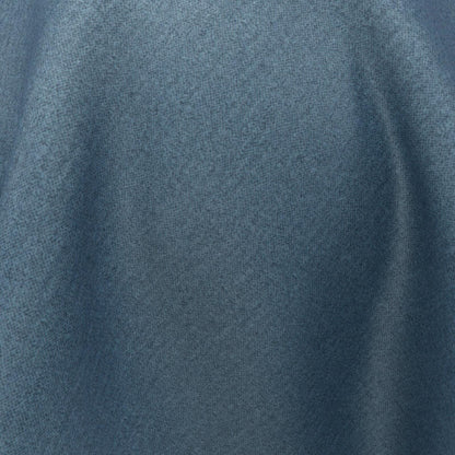 (FR) Plain Velvet col.blue (Fibreguard) (single width)