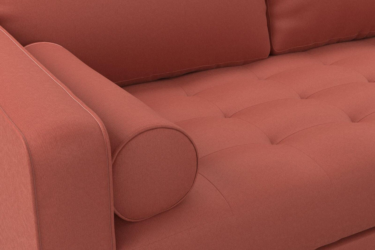 (FR) Plain Velvet col.red (Fibreguard) (single width)